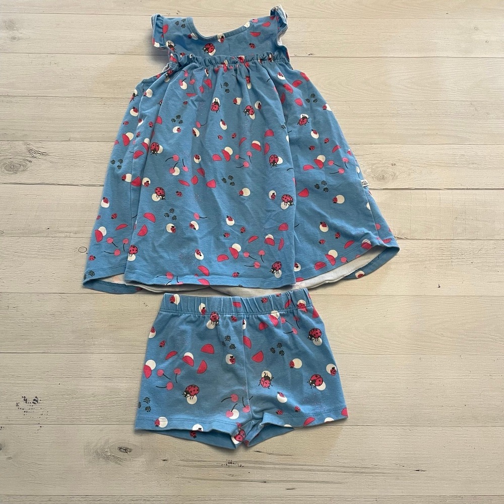 Art & Eden Ladybug cherry two piece set 24 months